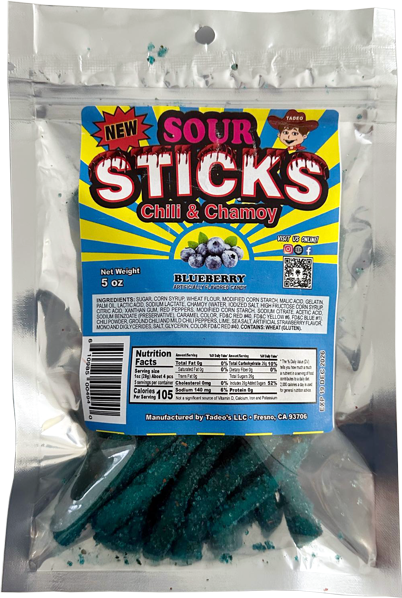 Sour Blueberry STICKS 5oz