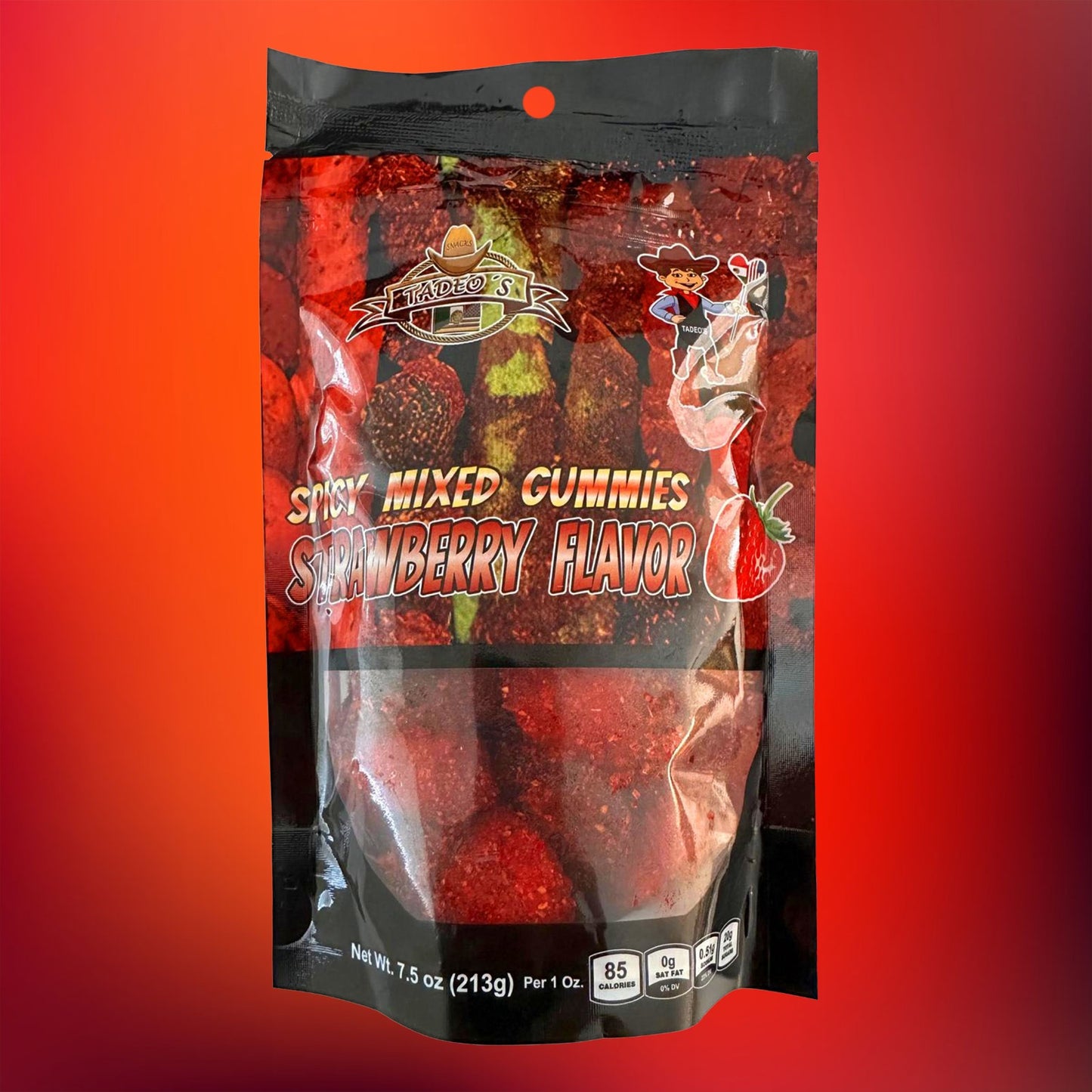 Spicy Mixed Gummies - STRAWBERRY Flavor
