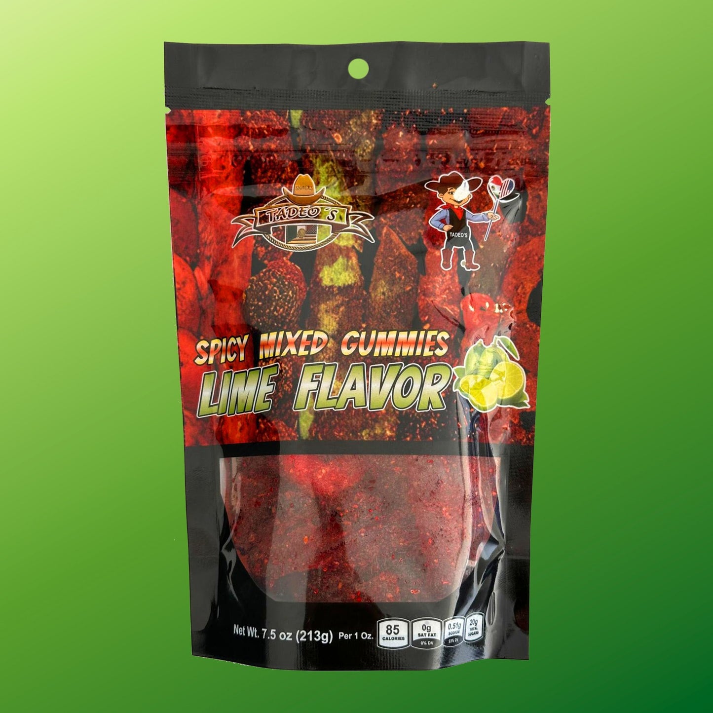Spicy Mixed Gummies - LIME Flavor