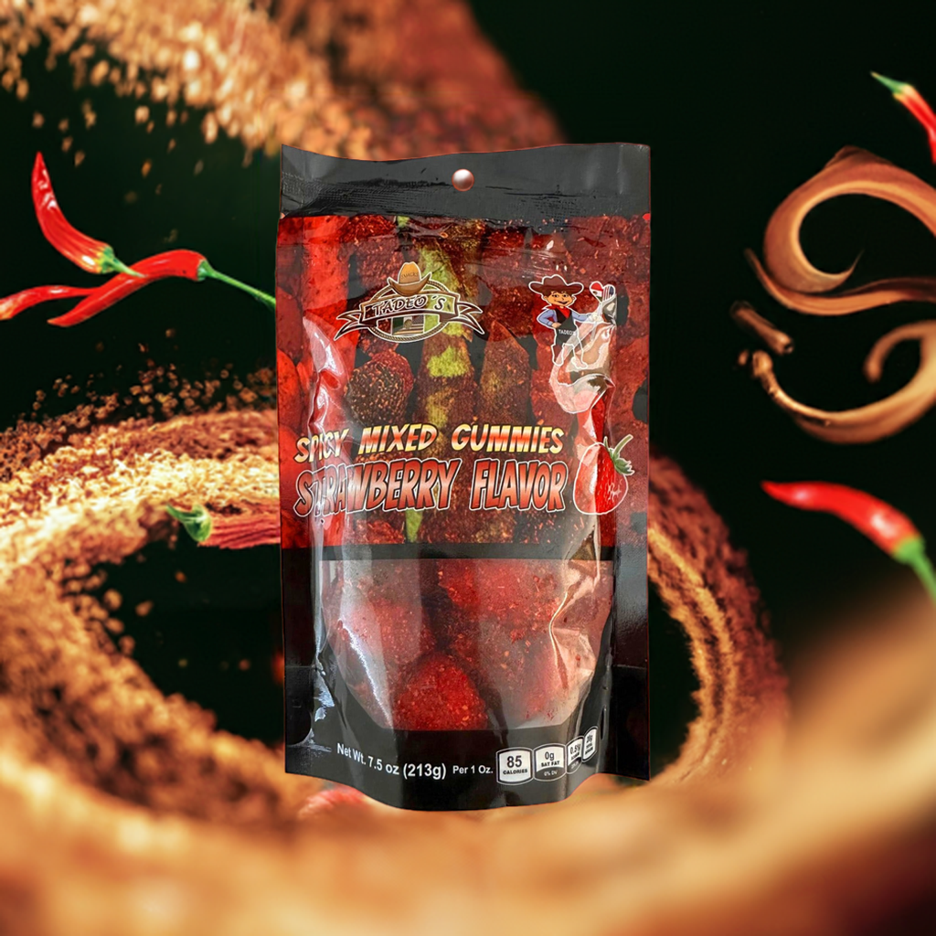 Spicy Mixed Gummies - STRAWBERRY Flavor