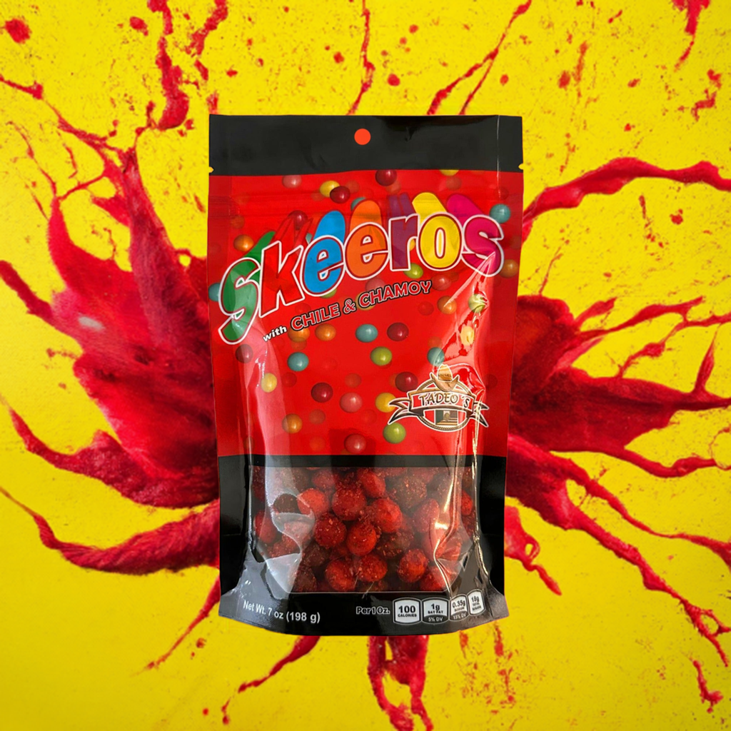 Skeeros with Chamoy and Chile