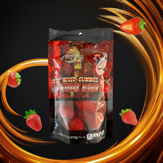 Spicy Mixed Gummies - STRAWBERRY Flavor
