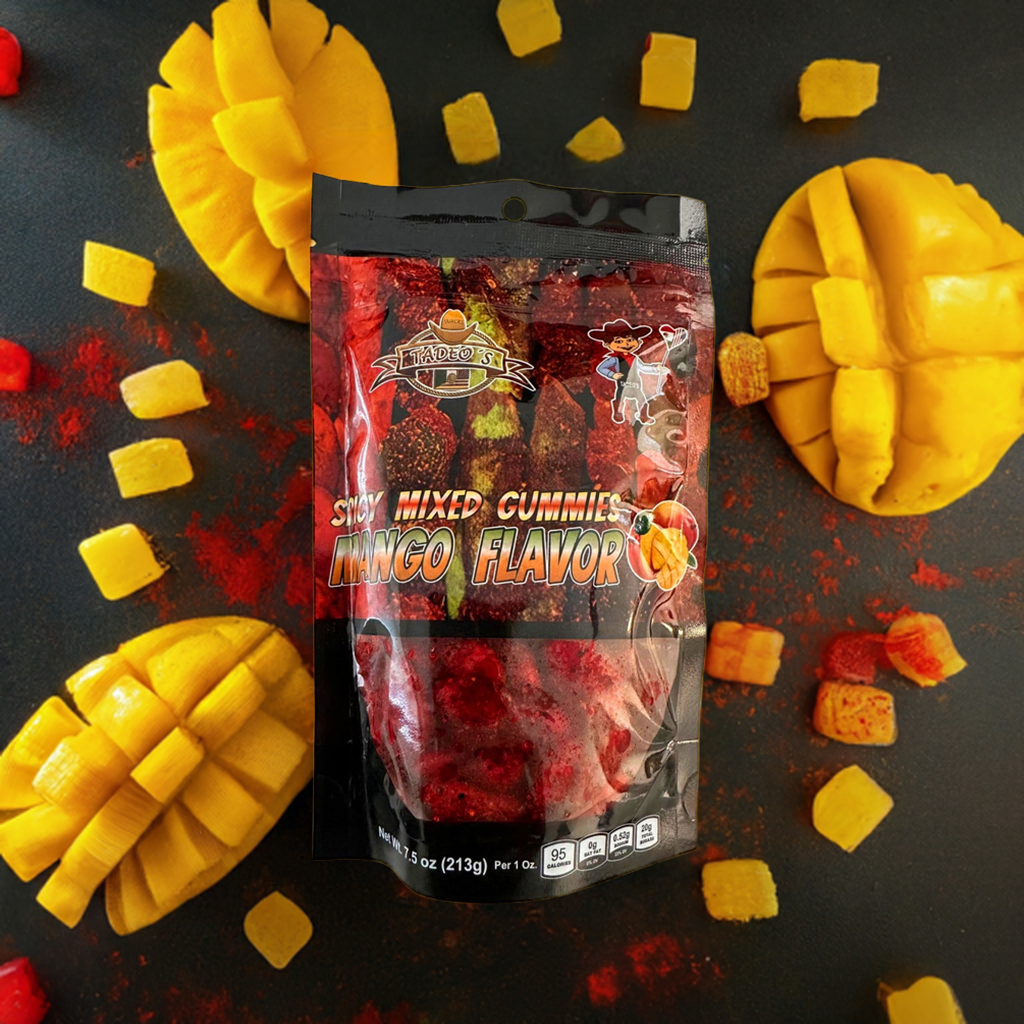Spicy Mixed Gummies - MANGO Flavor