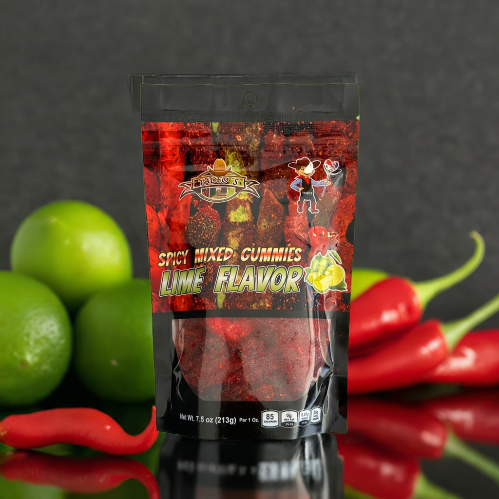 Spicy Mixed Gummies - LIME Flavor