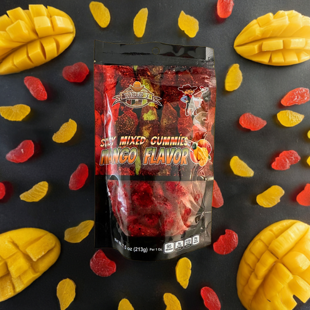 Spicy Mixed Gummies - MANGO Flavor