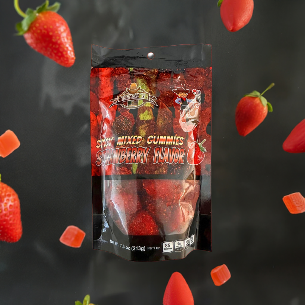 Spicy Mixed Gummies - STRAWBERRY Flavor