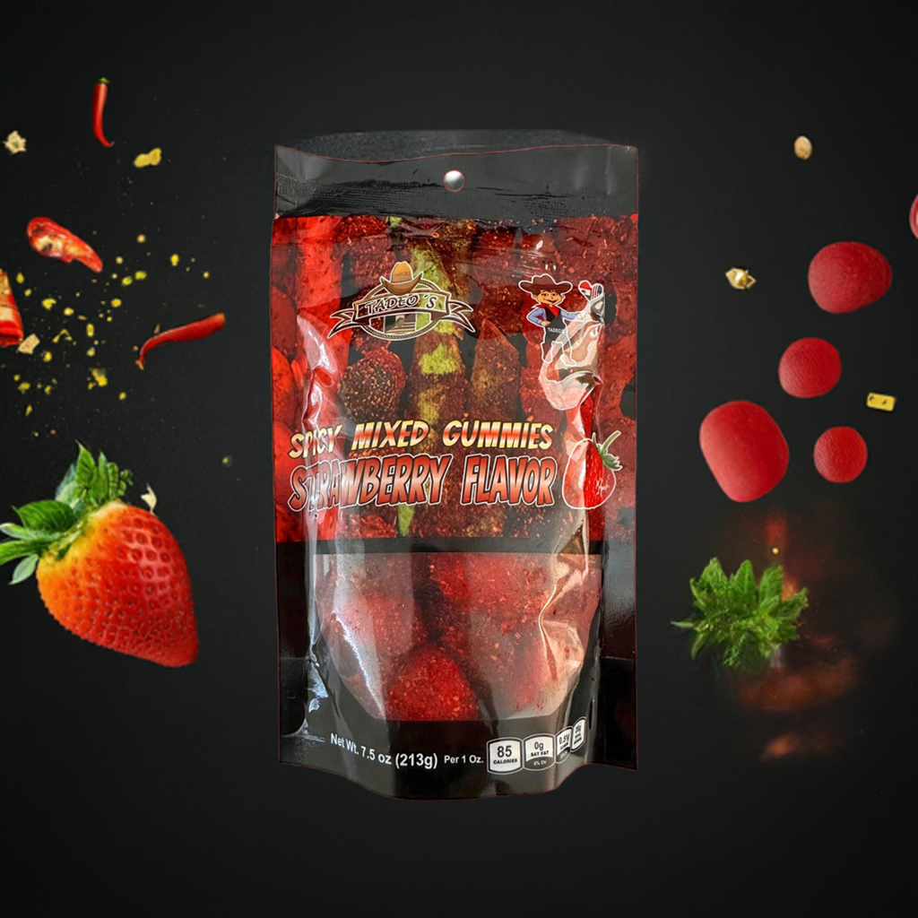 Spicy Mixed Gummies - STRAWBERRY Flavor