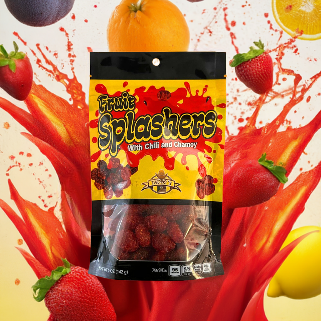 Fruit Splashers With Chili & Chamoy