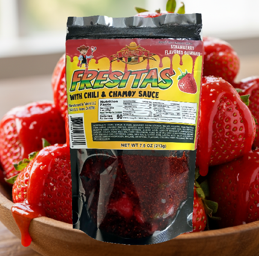 Fresitas with Chili and Chamoy Sauce 7.5oz