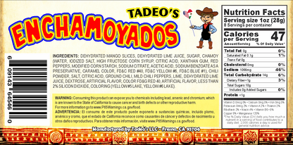 Enchamoyados - Mango Slices with Chili and Chamoy