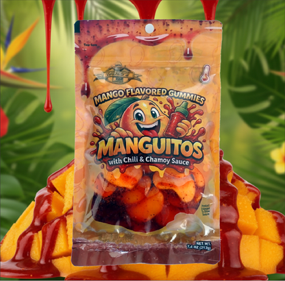 Manguitos with Chili and Chamoy Sauce 7.5oz