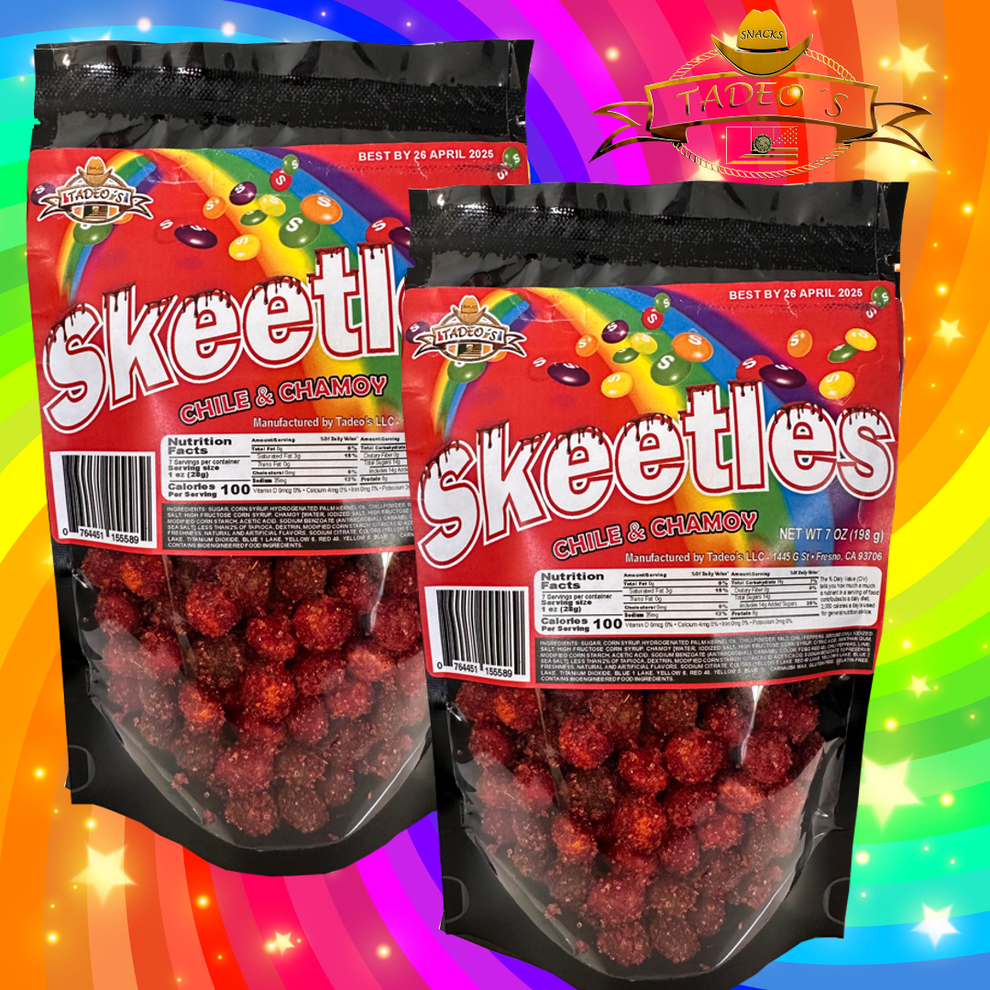 Skeetles with Chamoy and Chile – Tadeos Candy Company