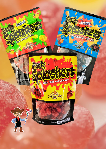 FRUIT SPLASHERS- VARIETY FLAVORS