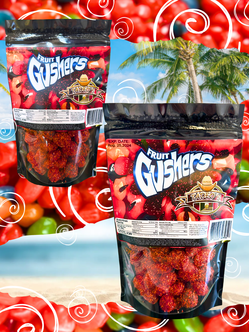 Gushers Chili & Chamoy Tadeos Candy Company
