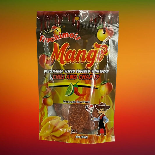 MANGO DRIED - WITH CHILI and CHAMOY