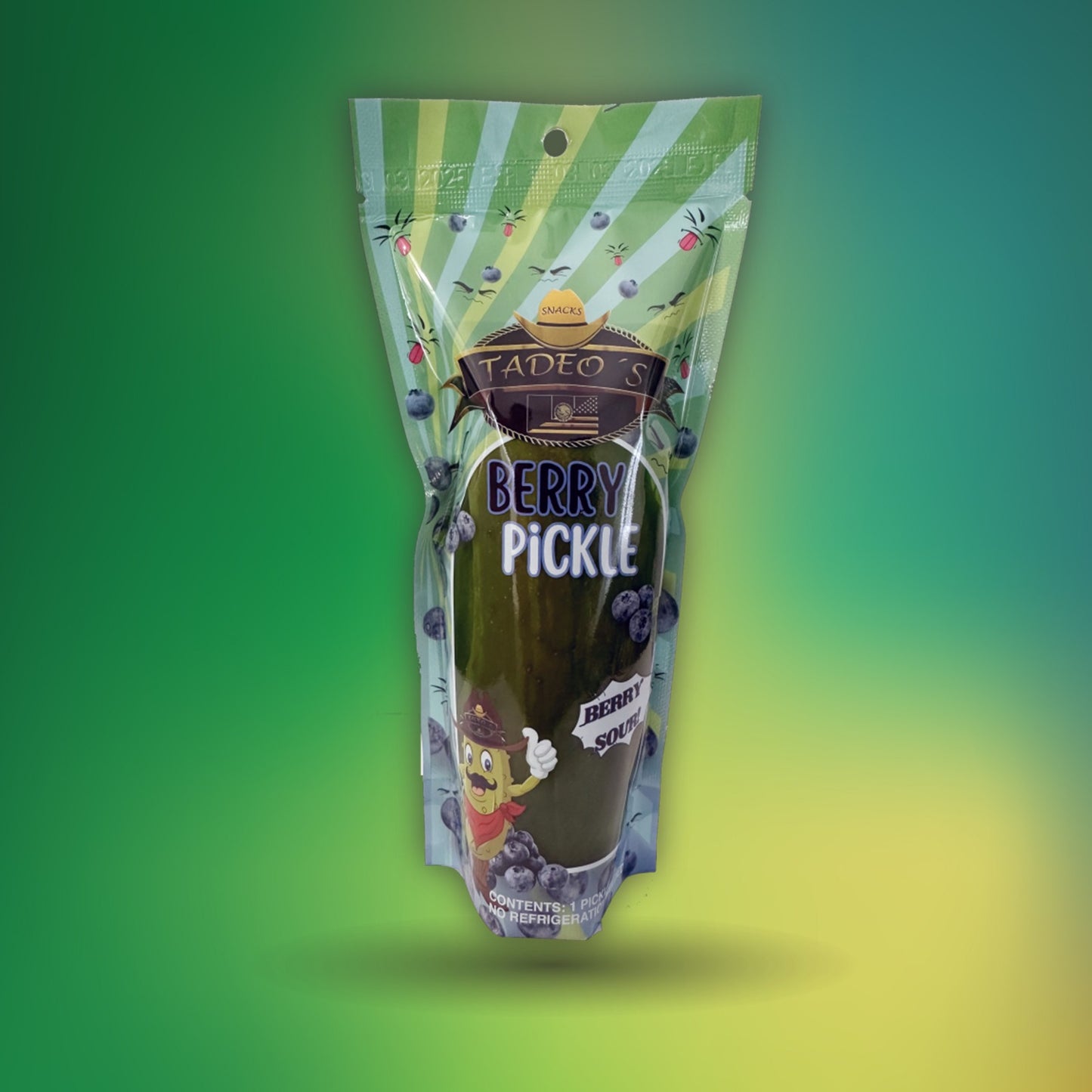 DILL PICKLE - Berry Flavored